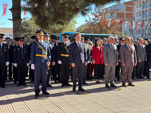 29 Ekim Cumhuriyet Bayramı Çelenk Sunma Töreni